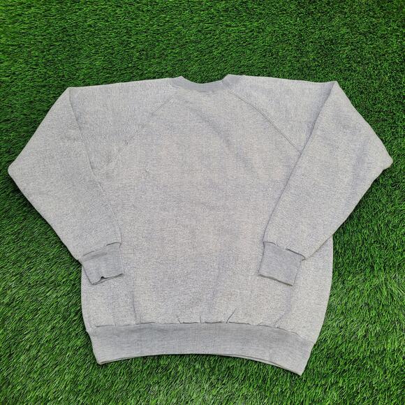 Vintage Denver Raglan Sweatshirt Womens XL 21x24 Spellout - Picture 3 of 14